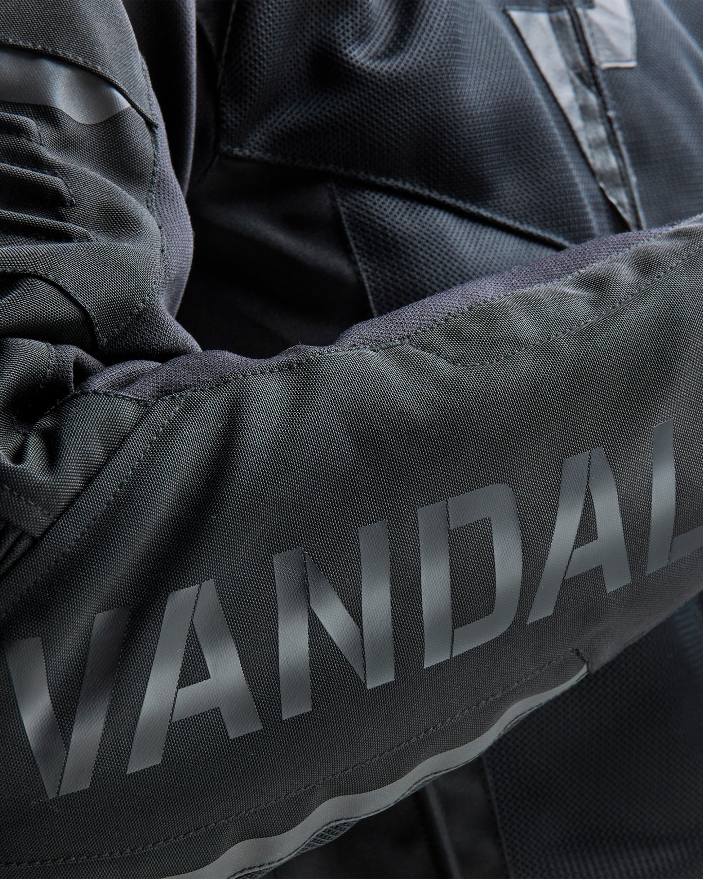 Vandal Kurtka Motocyklowa Mesh Czarna