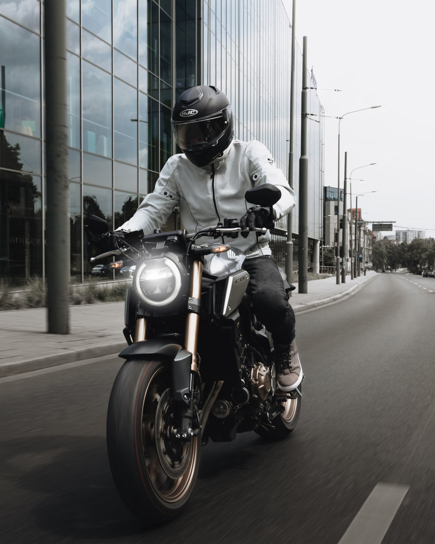 Wave Kurtka Motocyklowa Szara