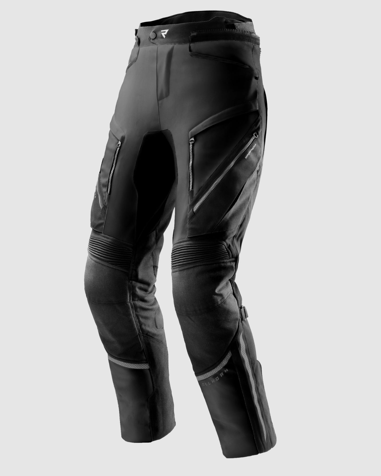 Hardy 3.0 Damskie Spodnie Motocyklowe Czarne Przedłużane