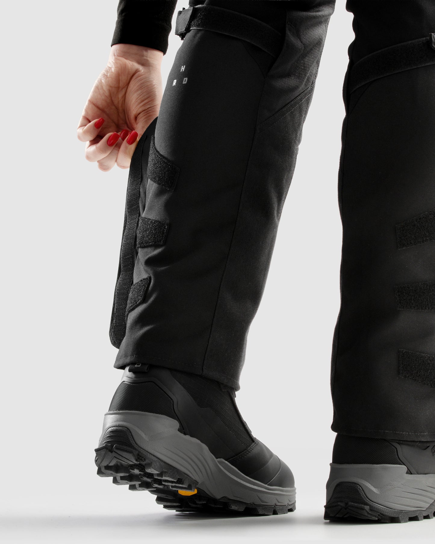 Hardy 3.0 Damskie Spodnie Motocyklowe Czarne Przedłużane