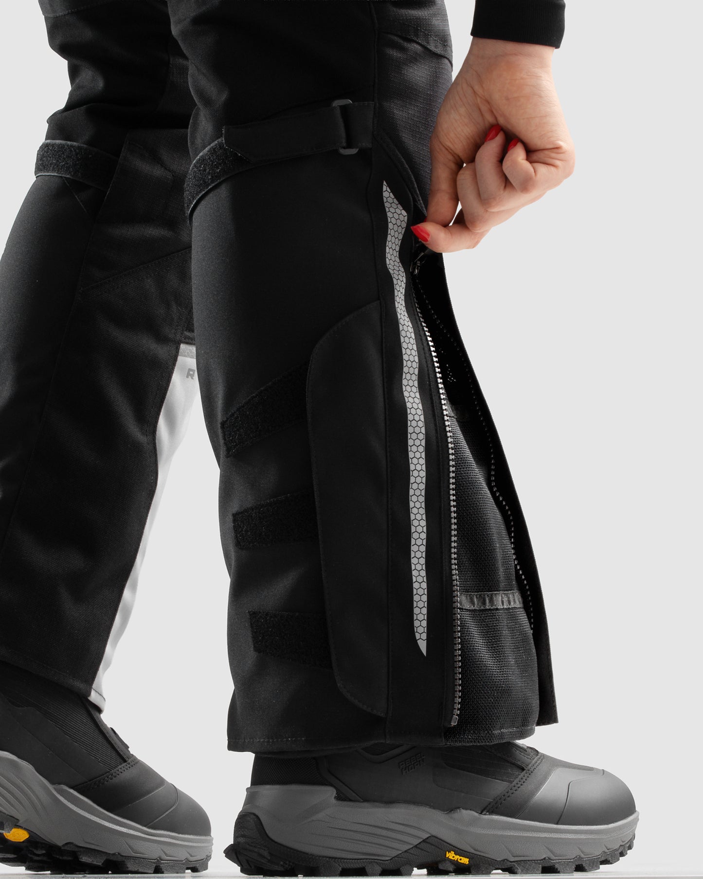 Hardy 3.0 Damskie Spodnie Motocyklowe Szare