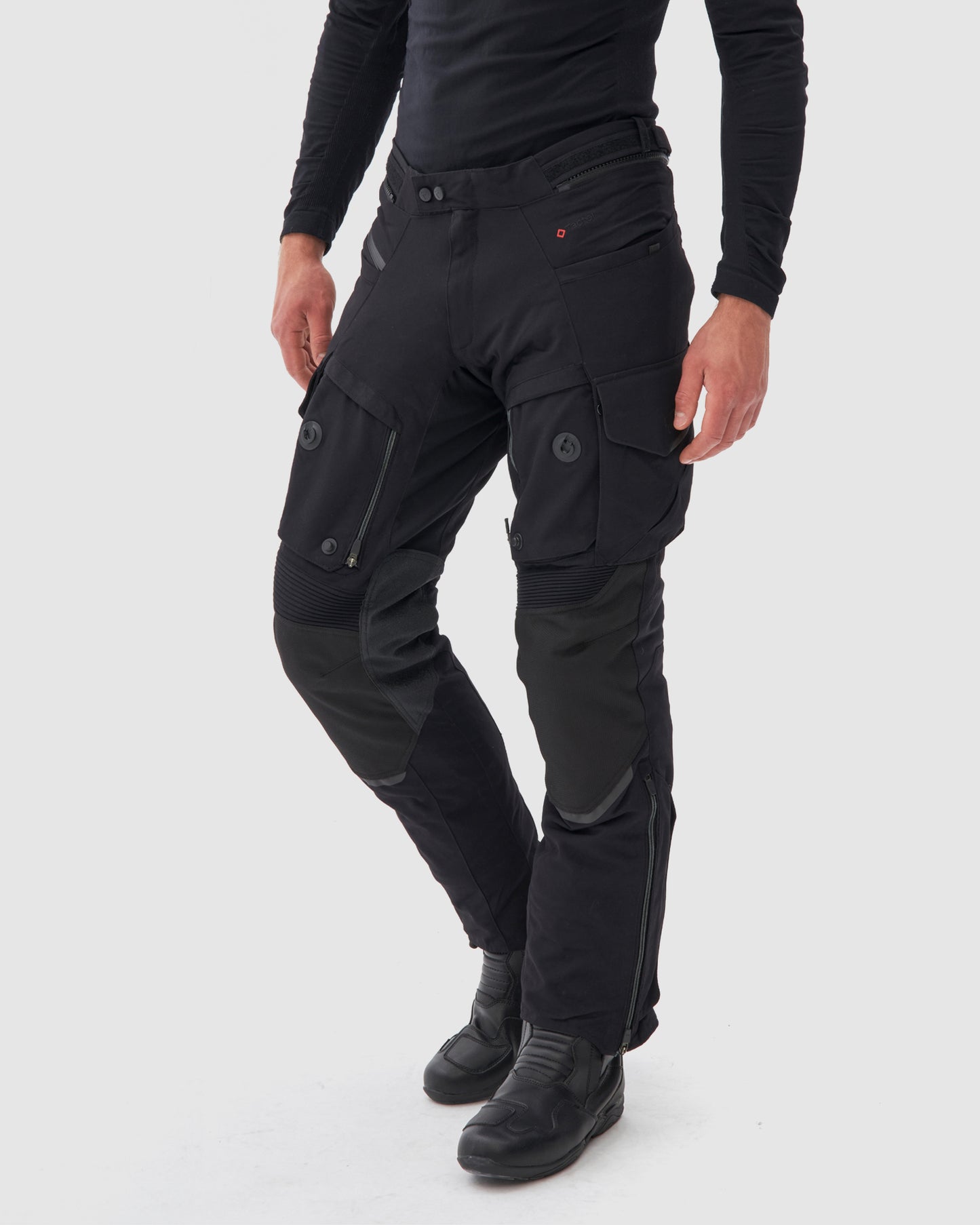 Range Spodnie Motocyklowe Czarne
