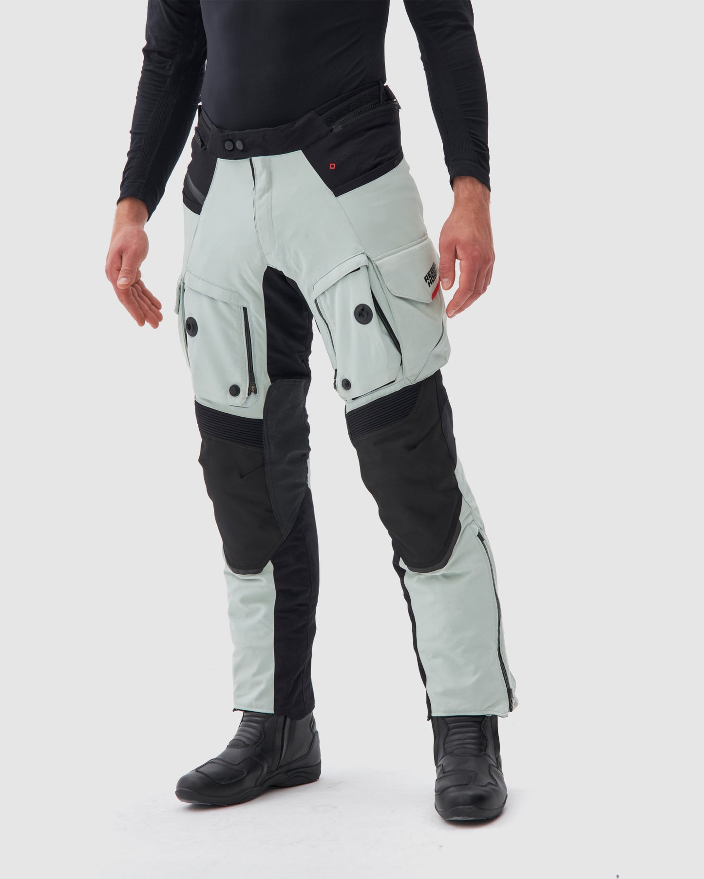 Range Spodnie Motocyklowe Szare